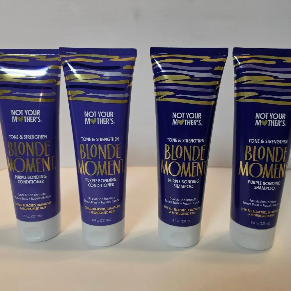 Not Your Mother’s Blonde Moment Purple Bonding Shampoo & Conditioner 4-Pc Set